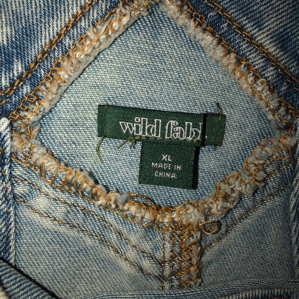 Denim overalls